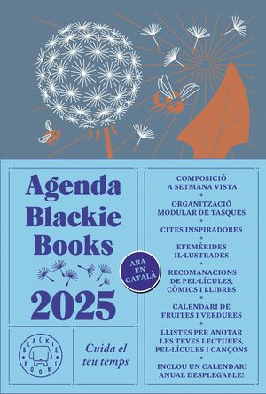 AGENDA BLACKIE BOOKS 2025 EN CATALÀ