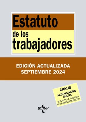 ESTATUTO DE LOS TRABAJADORES (09/2024)