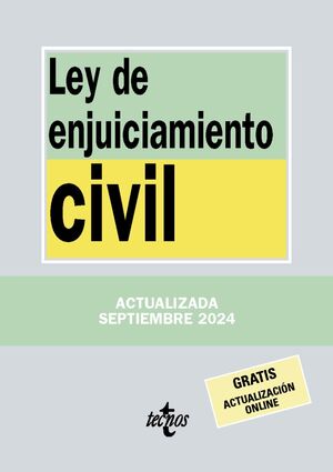 LEY ENJUICIAMIENTO CIVIL (09/2024)