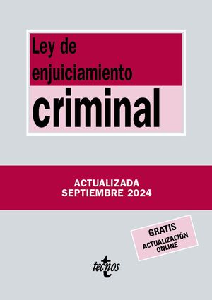 LEY DE ENJUICIAMIENTO CRIMINAL (2024)